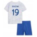 Günstige Frankreich Karim Benzema #19 Babykleidung Auswärts Fussballtrikot Kinder WM 2022 Kurzarm (+ kurze hosen)